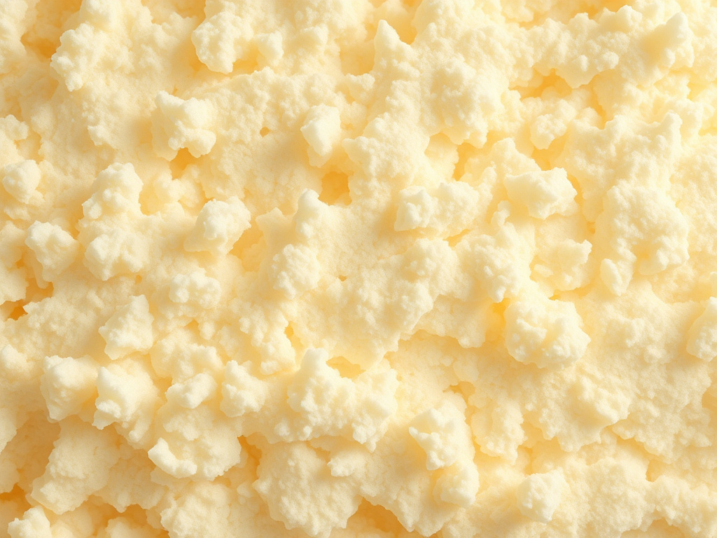 Close-up texture of cured spray foam insulation material